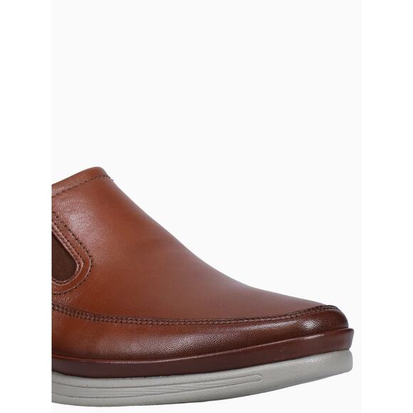 Florsheim Motion Moc Toe Men\'s Slip On Cognac leather Size 8.5 Wide main image 7